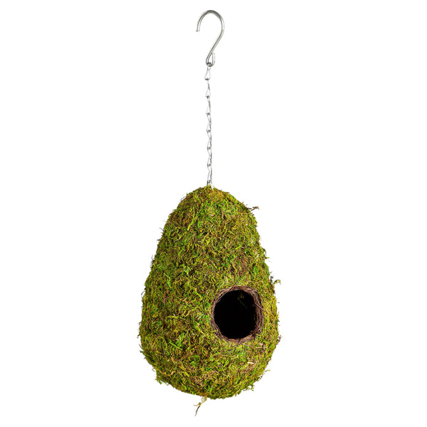 Plow & Hearth Moss Birdhouse Oval