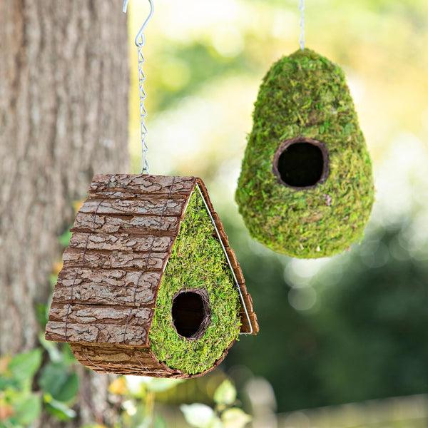 Plow & Hearth Moss Birdhouse Oval