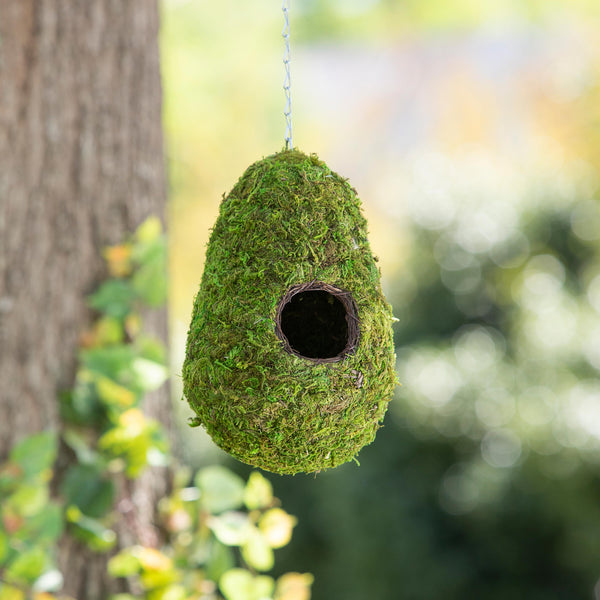 plow & hearth Moss Birdhouse Oval