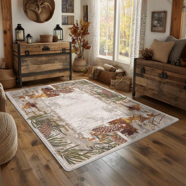 plow & hearth Natures Window EnduraStran Rug