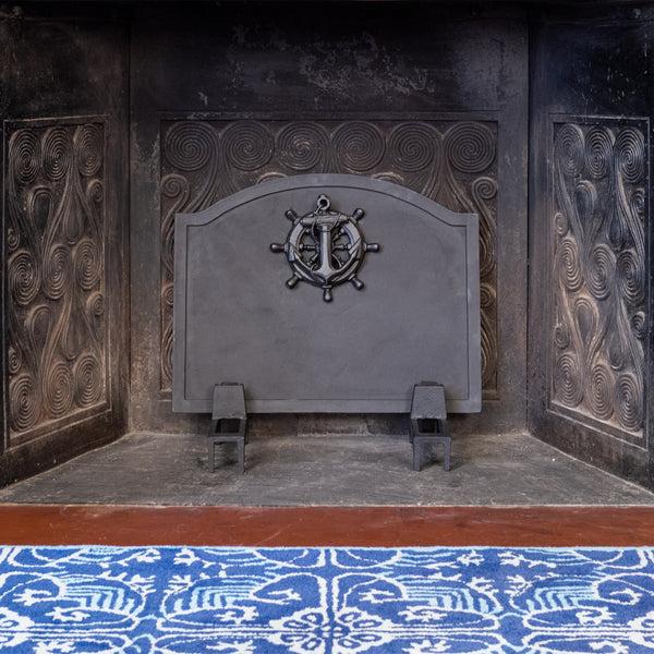 Plow & Hearth Nautical Fireback