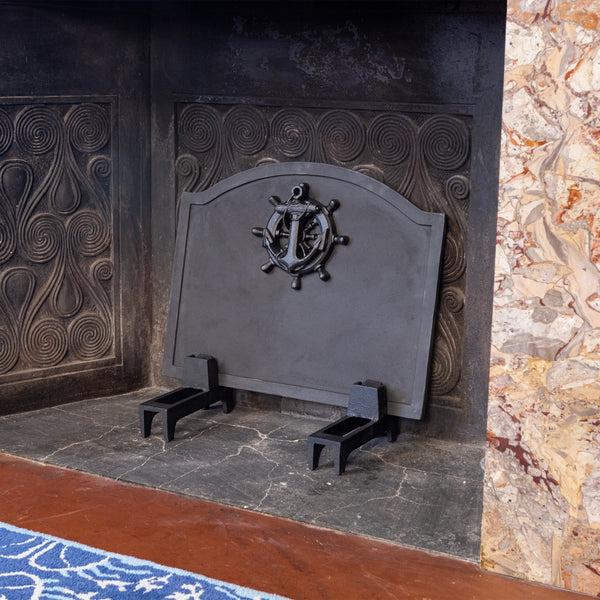 plow & hearth Nautical Fireback