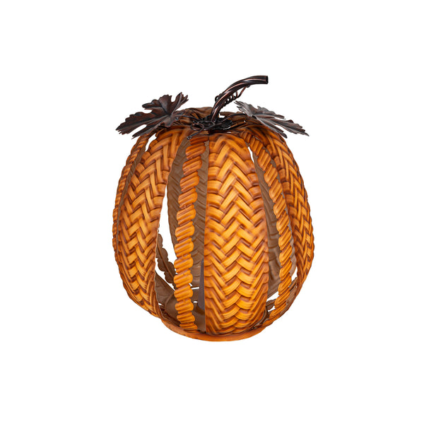 Plow & Hearth Nesting Pumpkins Statue 16"H Set