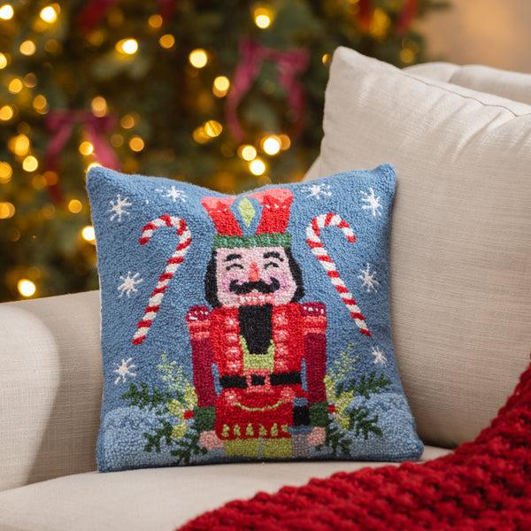 plow & hearth Nutcracker Hook Pillow