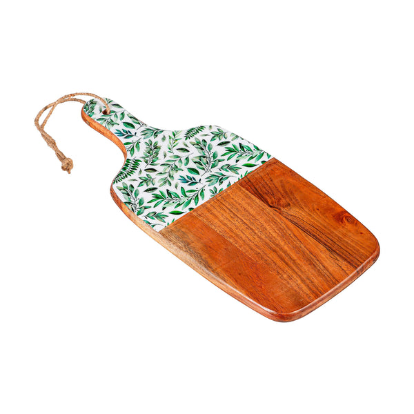 Plow & Hearth Olive Oasis Wood Cutting Board 16"L