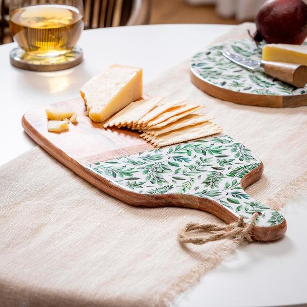 plow & hearth Olive Oasis Wood Cutting Board 16"L