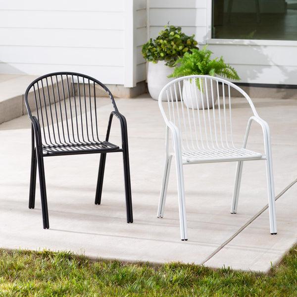 plow & hearth Outdoor Bistro Chair Set of 2