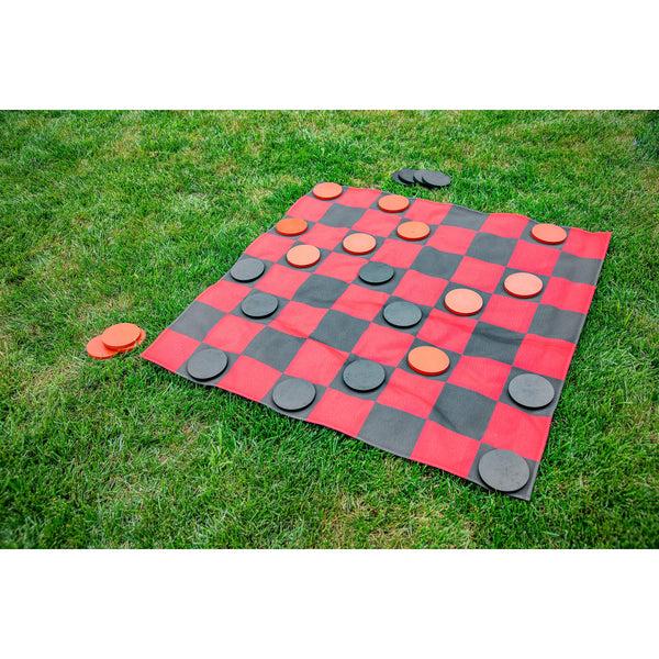 Plow & Hearth Outdoor Reversible Game Set