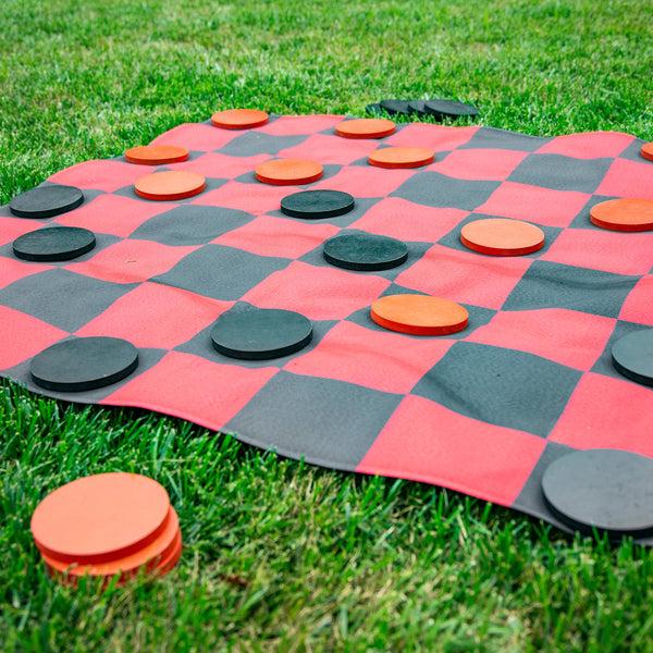plow & hearth Outdoor Reversible Game Set