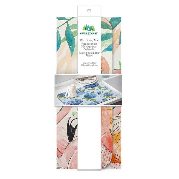 Plow & Hearth Palm Beach Flamingo Drying Mat 20"x15"