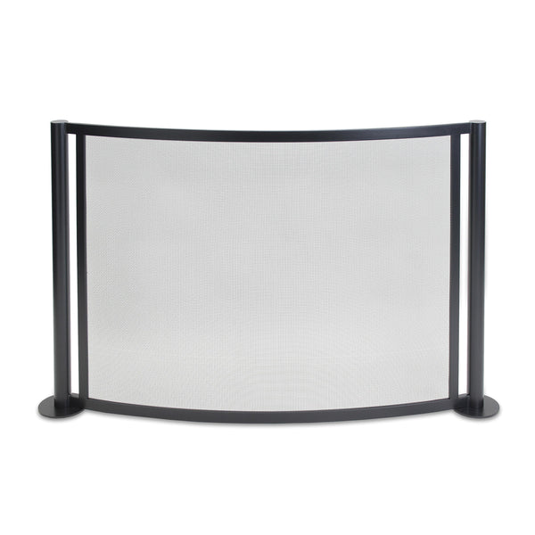 plow & hearth Panorama Bowed Fireplace Screen