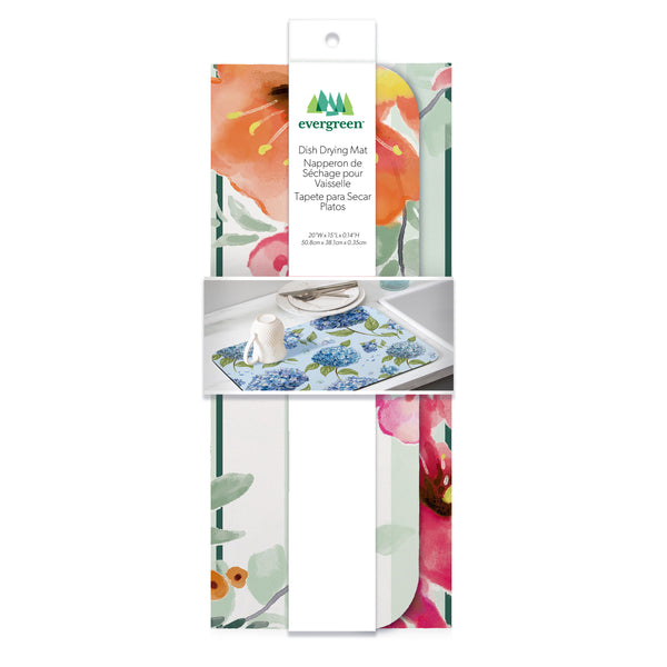 Plow & Hearth Pastels Of Nature Drying Mat 20"x15"