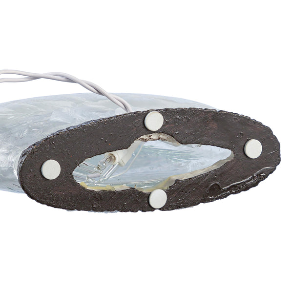 Plow & Hearth Peaceful Pines LED Tabletop Disc Light