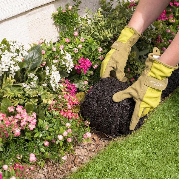 Plow & Hearth Permanent Mulch Recycled Rubber Border