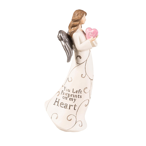 plow & hearth Pet Memorial Angel Resin Table Decor 9"