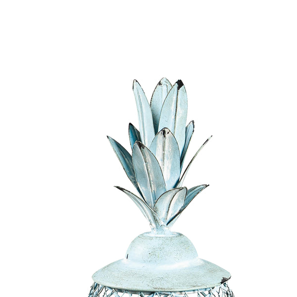 Plow & Hearth Pineapple Metal Lantern Set Of 2