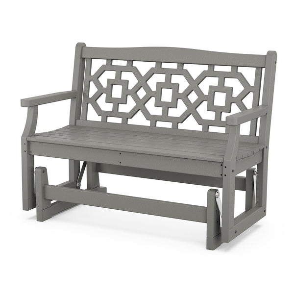 Plow & Hearth POLYWOOD® Chinoiserie Glider