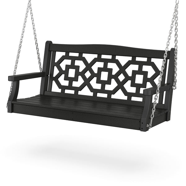 Plow & Hearth POLYWOOD® Chinoiserie Swing