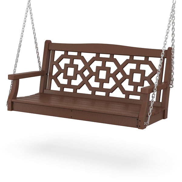 Plow & Hearth POLYWOOD® Chinoiserie Swing