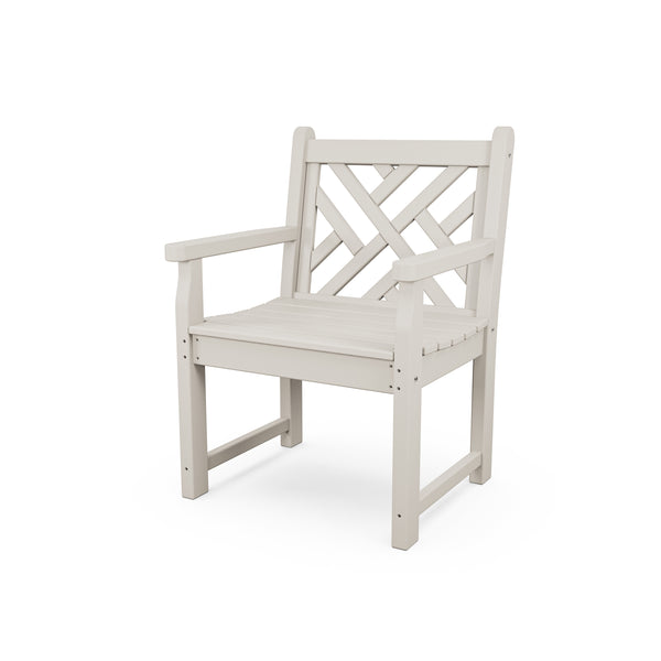Plow & Hearth POLYWOOD® Chippendale Garden Armchair
