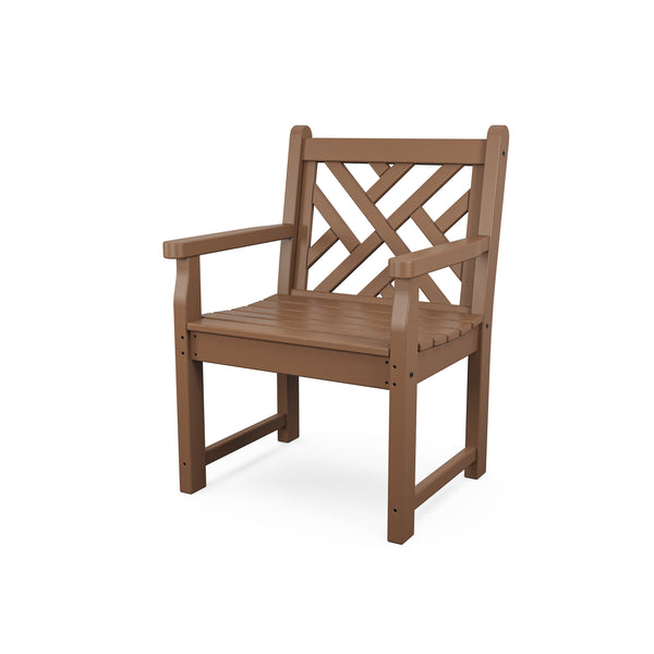 plow & hearth POLYWOOD® Chippendale Garden Armchair