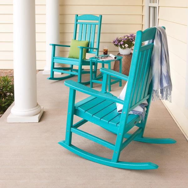 plow & hearth POLYWOOD® Presidential Rocking Chair