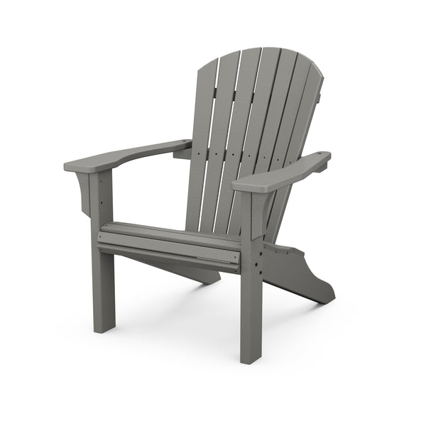 Plow & Hearth POLYWOOD® Seashell Adirondack Chair