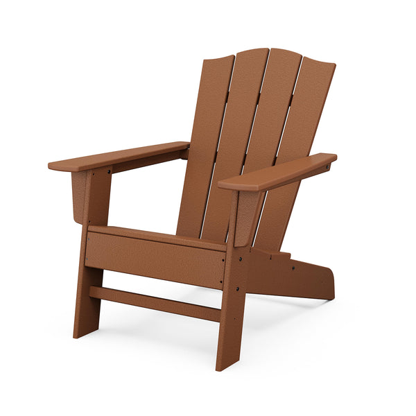 Plow & Hearth POLYWOOD® Wave Adirondack Chair