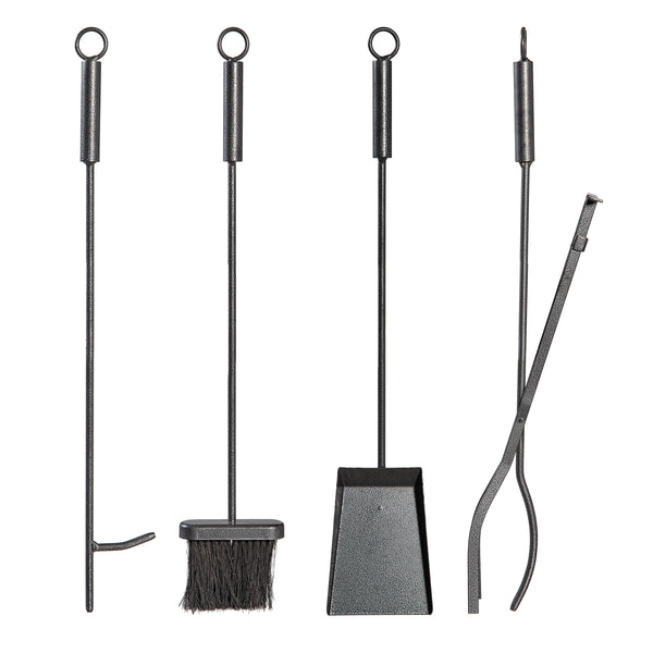 Plow & Hearth Preston 5 Piece Fireplace Toolset