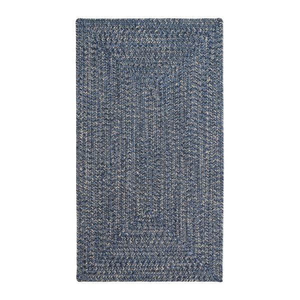 plow & hearth Rectangle Pine Creek Braided Rug 2' x 3'