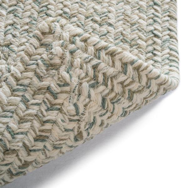 plow & hearth Rectangle Pine Creek Braided Rug 7' x 9'