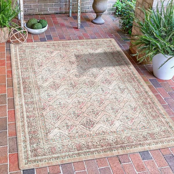 plow & hearth Rosalind EnduraStran® Rug 2'8" x 3'11"