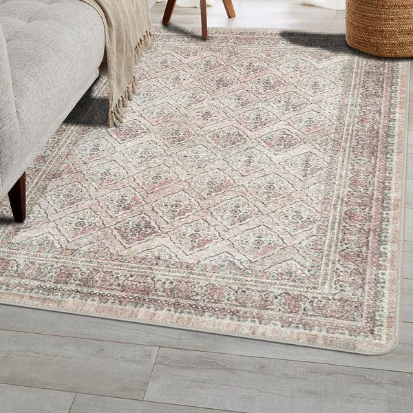 plow & hearth Rosalind EnduraStran® Rug 3'10" x 5'4"