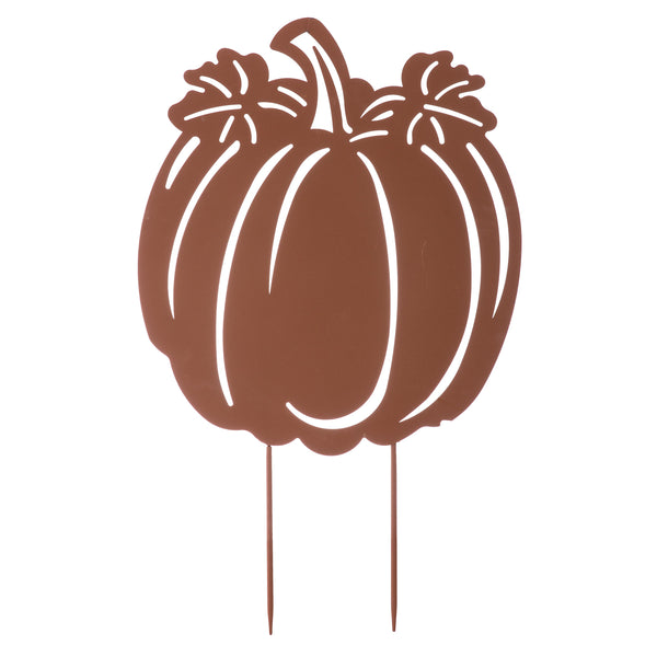 Plow & Hearth Rustic Metal Pumpkin Stake