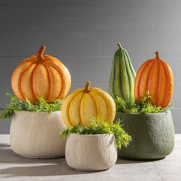 plow & hearth S4 PUMPKIN STAKE