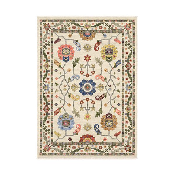 Plow & Hearth Saluda Jewels Wool Rug 3'3" X 5'