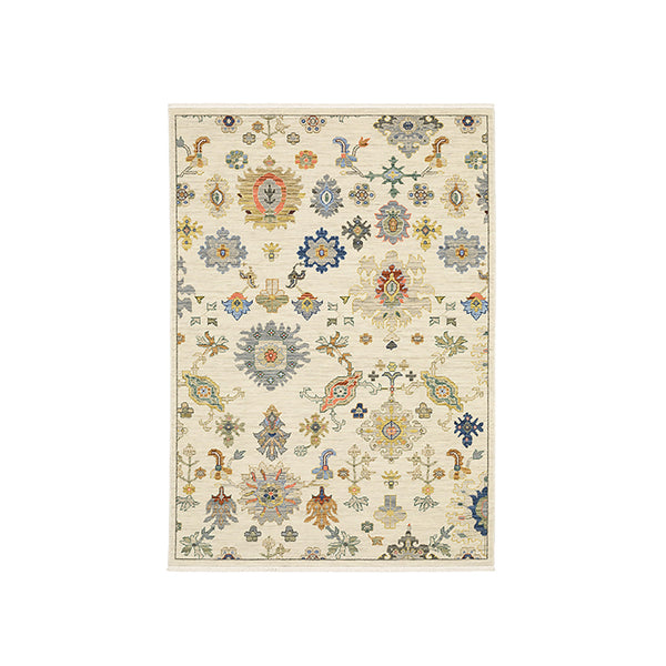 Plow & Hearth Saluda Tides Wool Rug 9'10" X 12'10"