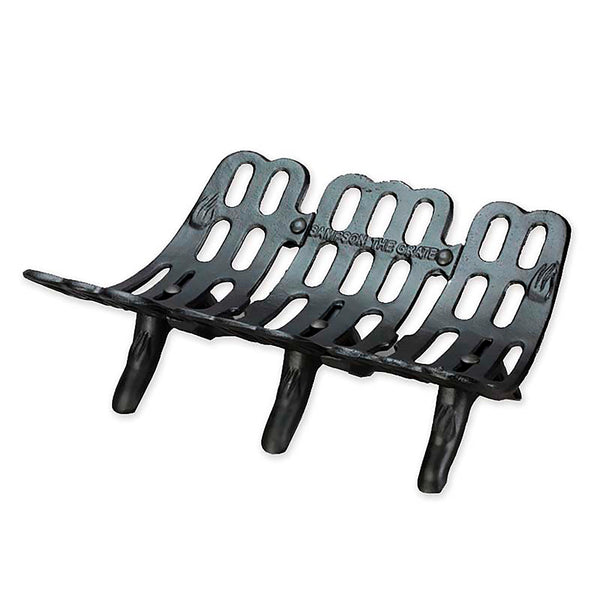 plow & hearth Sampson Fireplace Grate 30"W