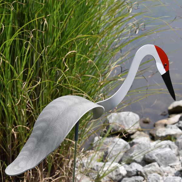 plow & hearth Sandhill Crane Dancing Bird