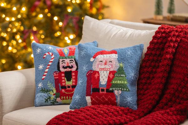 Plow & Hearth Santa Hook Pillow