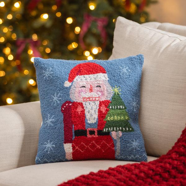 plow & hearth Santa Hook Pillow