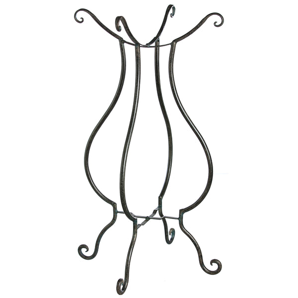 plow & hearth Scroll Bird Bath Stand