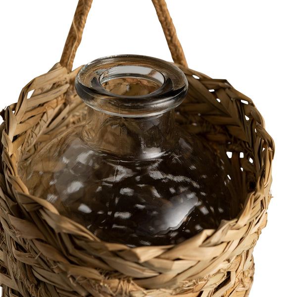 Plow & Hearth SEAGRAS WRAPD BOTTLE