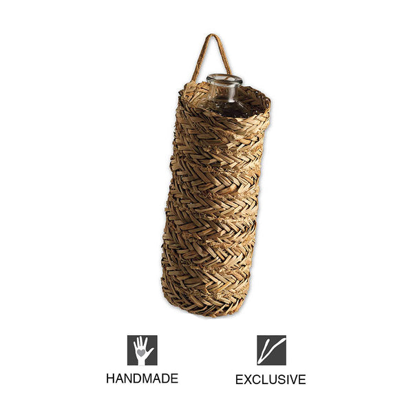 Plow & Hearth SEAGRAS WRAPD BOTTLE