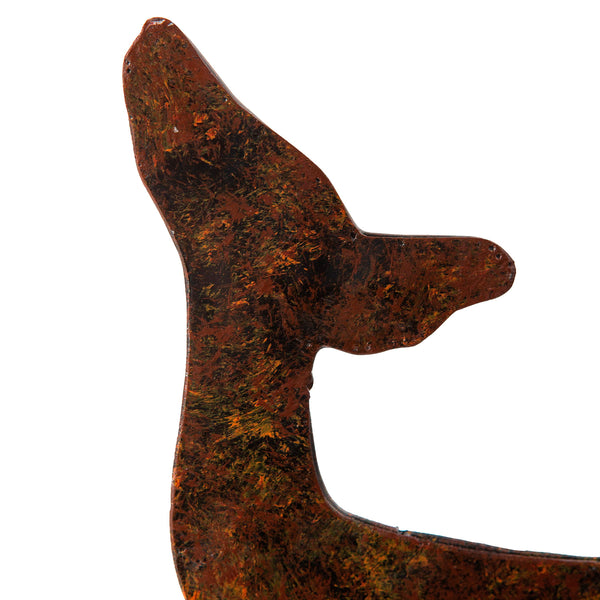 Plow & Hearth Set Of 3 Deer Stakes