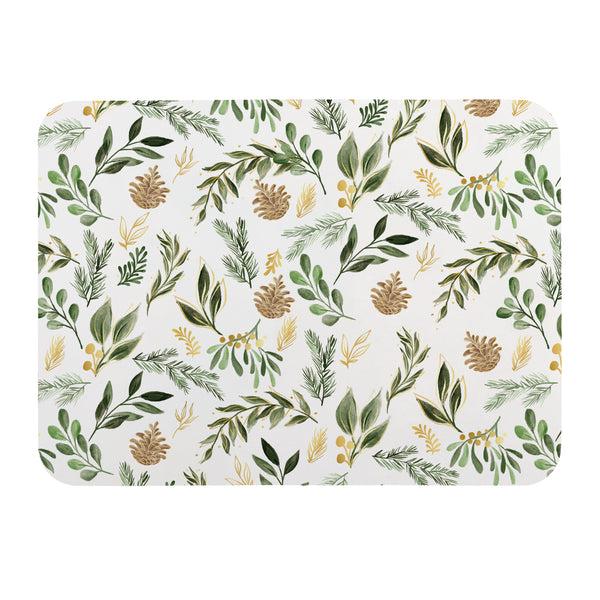 Plow & Hearth Shades Of Green Drying Mat 20" X 15"