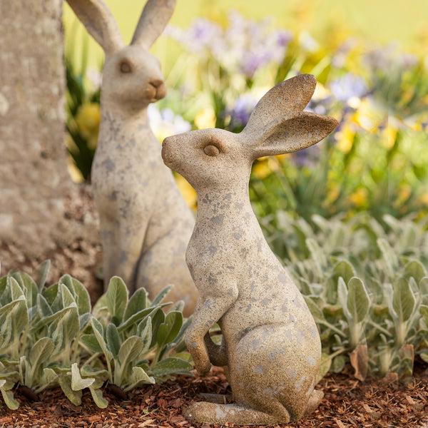 plow & hearth SITTING BUNNY