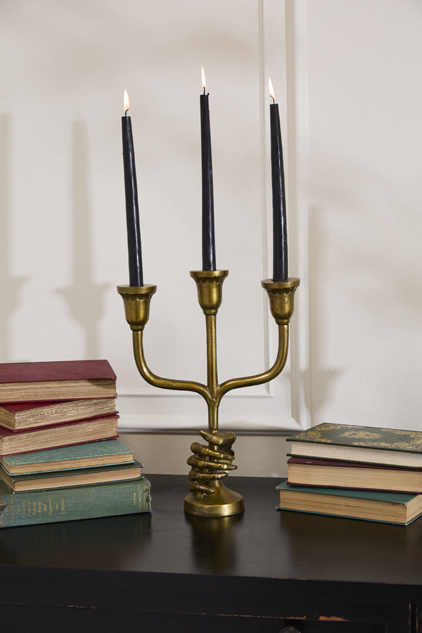 plow & hearth Skeleton Candelabra
