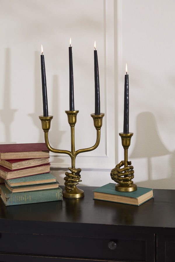 Plow & Hearth Skeleton Candleholder