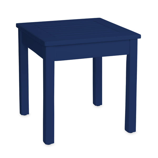Plow & Hearth Slatted Wood Side Table